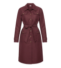 Waxed Cotton Trench Coat