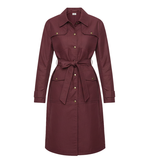 Waxed Cotton Trench Coat – CHELSEA GRAYS