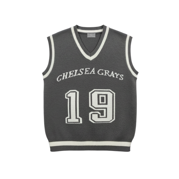 CHELSEA GRAYS 19' Knit Vest CHELSEA GRAYS 19' Knit Vest