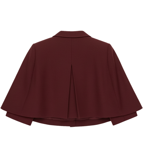 Bordeaux Cape Blazer