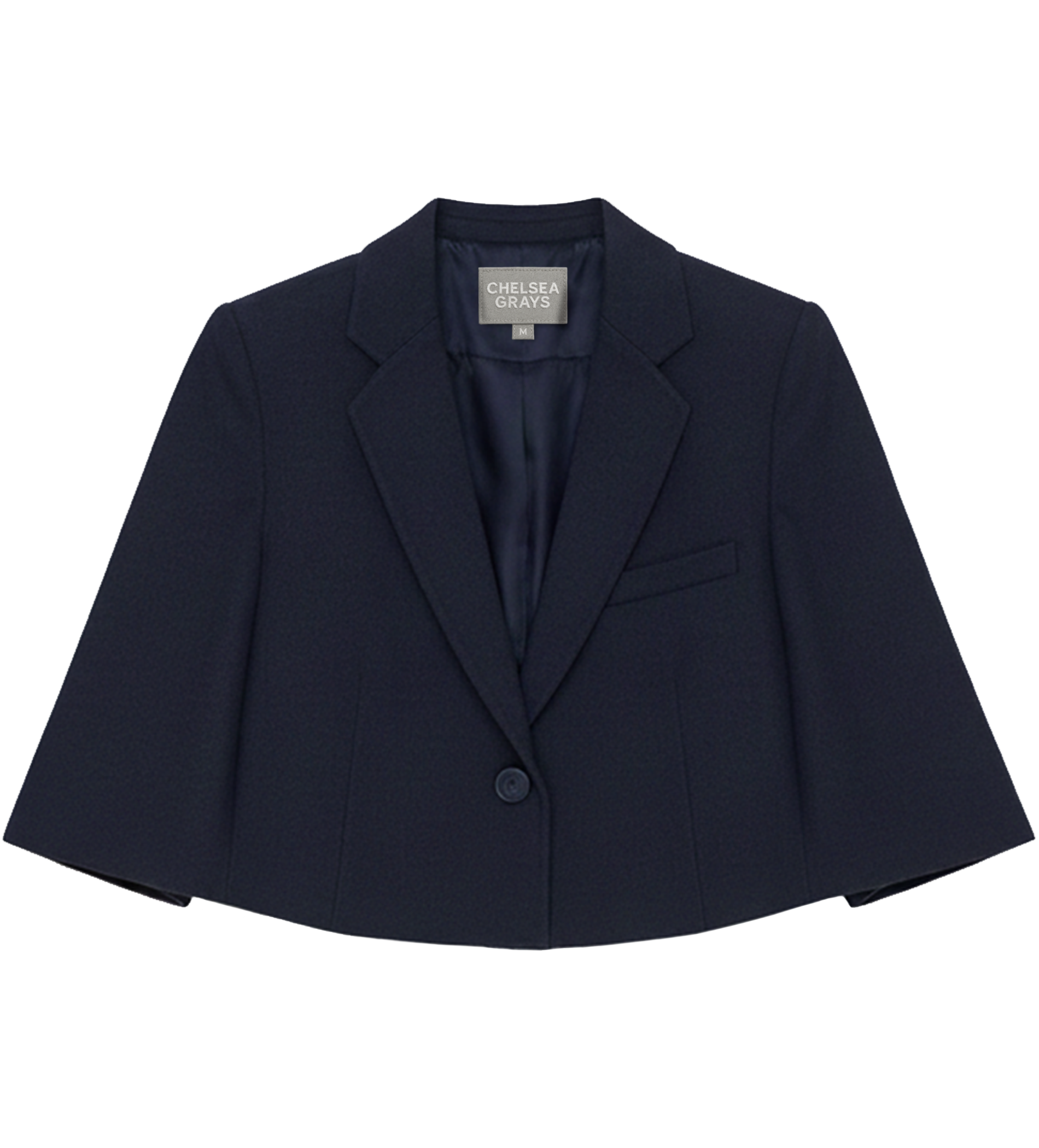 Bordeaux Cape Blazer