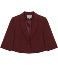 Bordeaux Cape Blazer