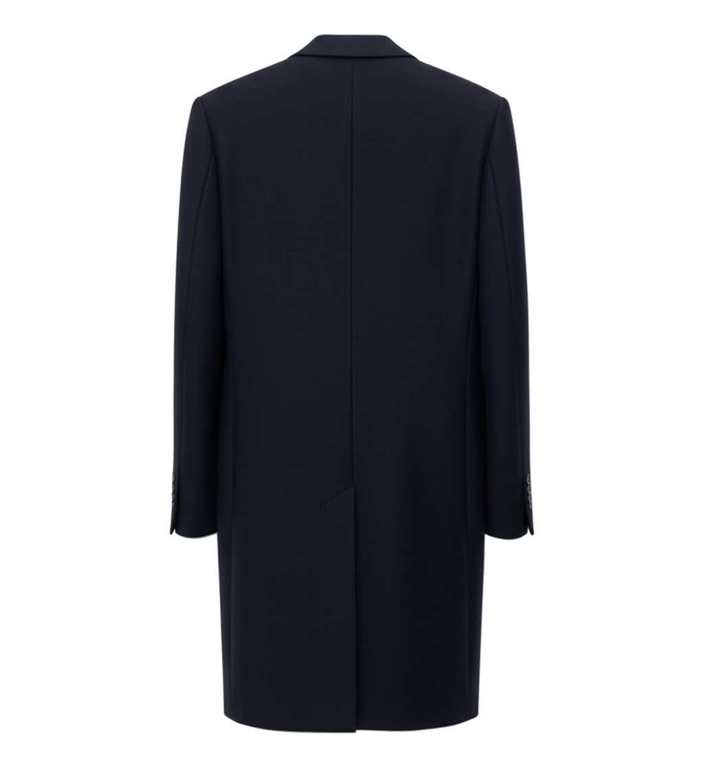 Midnight Wool Overcoat
