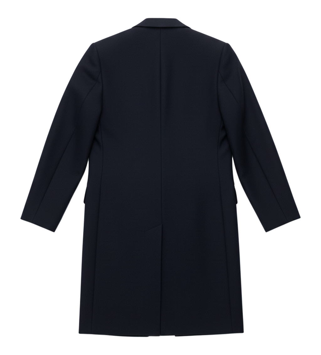 Midnight Wool Overcoat