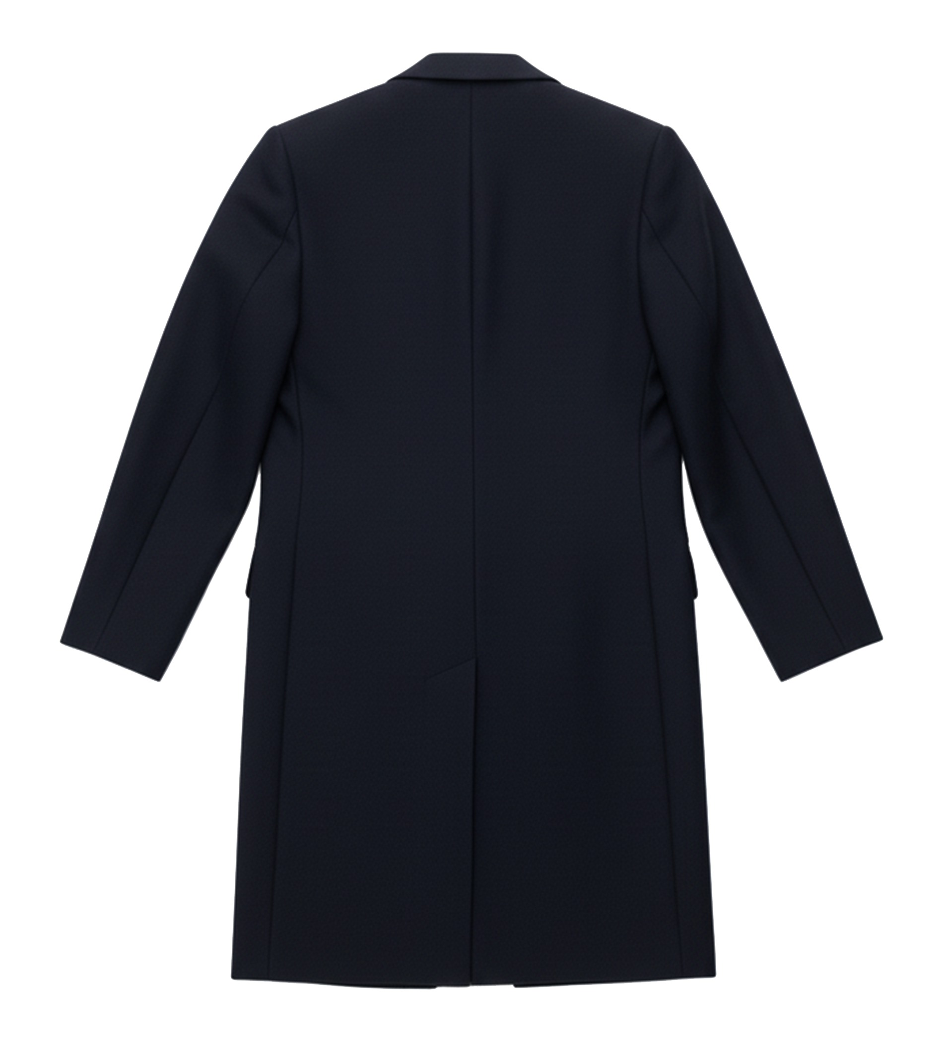 Midnight Wool Overcoat
